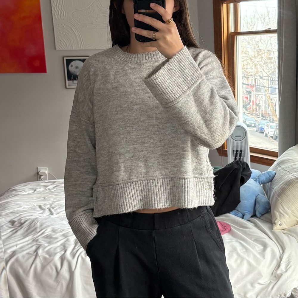 Grey sweater